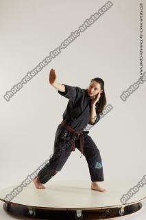 Ronda Kimono Fighting Pose
